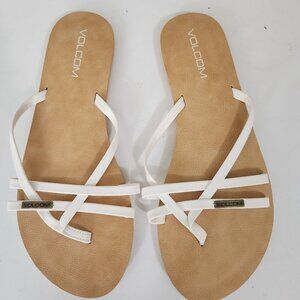 NEW Volcom Sandals Flip Flops Size 8